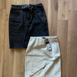 Dynamite Clothing skirts. XS & S